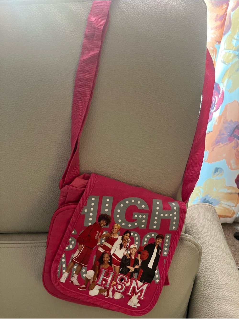 Disney Hot Pink High School Musical Crossbody Bag